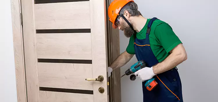 Replace Internal Door Handle with Lock Compton